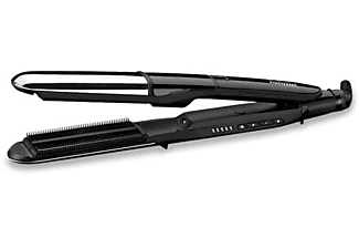 BABYLISS ST496E Steam Mist Buharlı Saç Düzleştirici Gümüş/Siyah_0