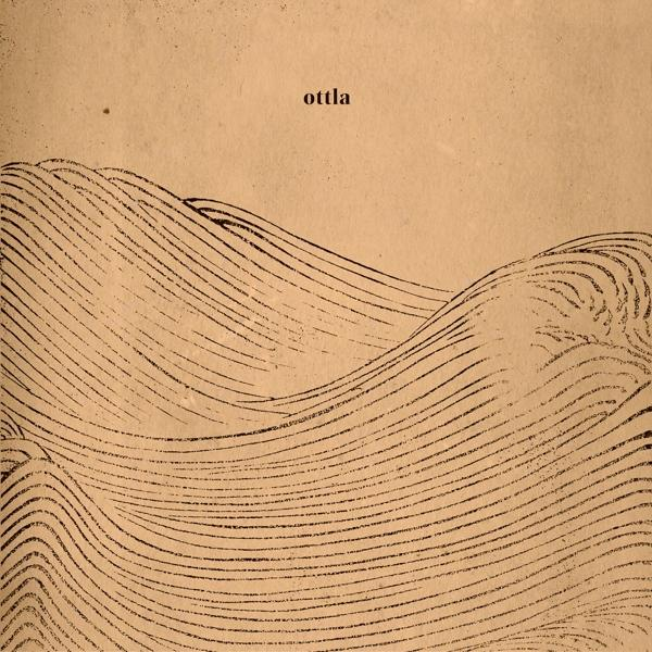 Pochette d'album avec des lignes abstraites et ondulées ressemblant à des collines. Le texte 'ottla' est en haut.