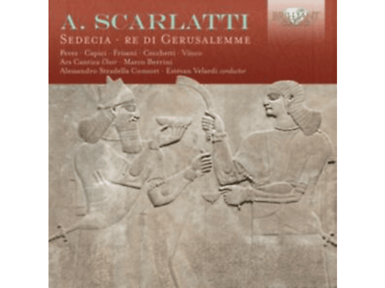 Alessandro Stradella Consort / Estevan Velardi - A. Scarlatti: Sedecia Re Di Gerusalemme CD