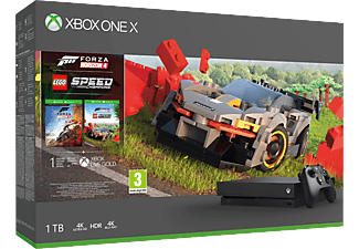 MICROSOFT Xbox One X 1TB + Forza Horizon 4: LEGO Speed Champions