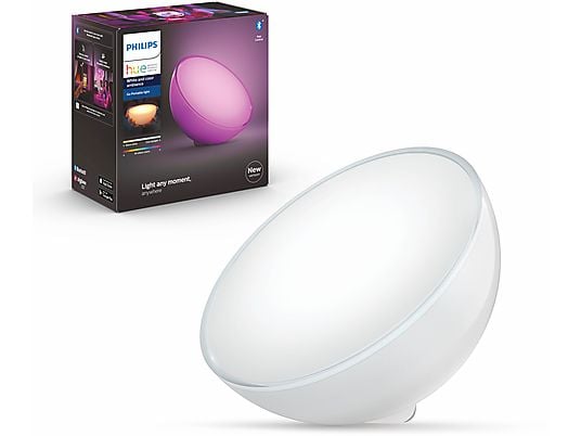 PHILIPS HUE Lampe de table Smart Go RGB Blanc (7602031P7)