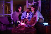 PHILIPS HUE Lampe de table Smart Go RGB Blanc (7602031P7)