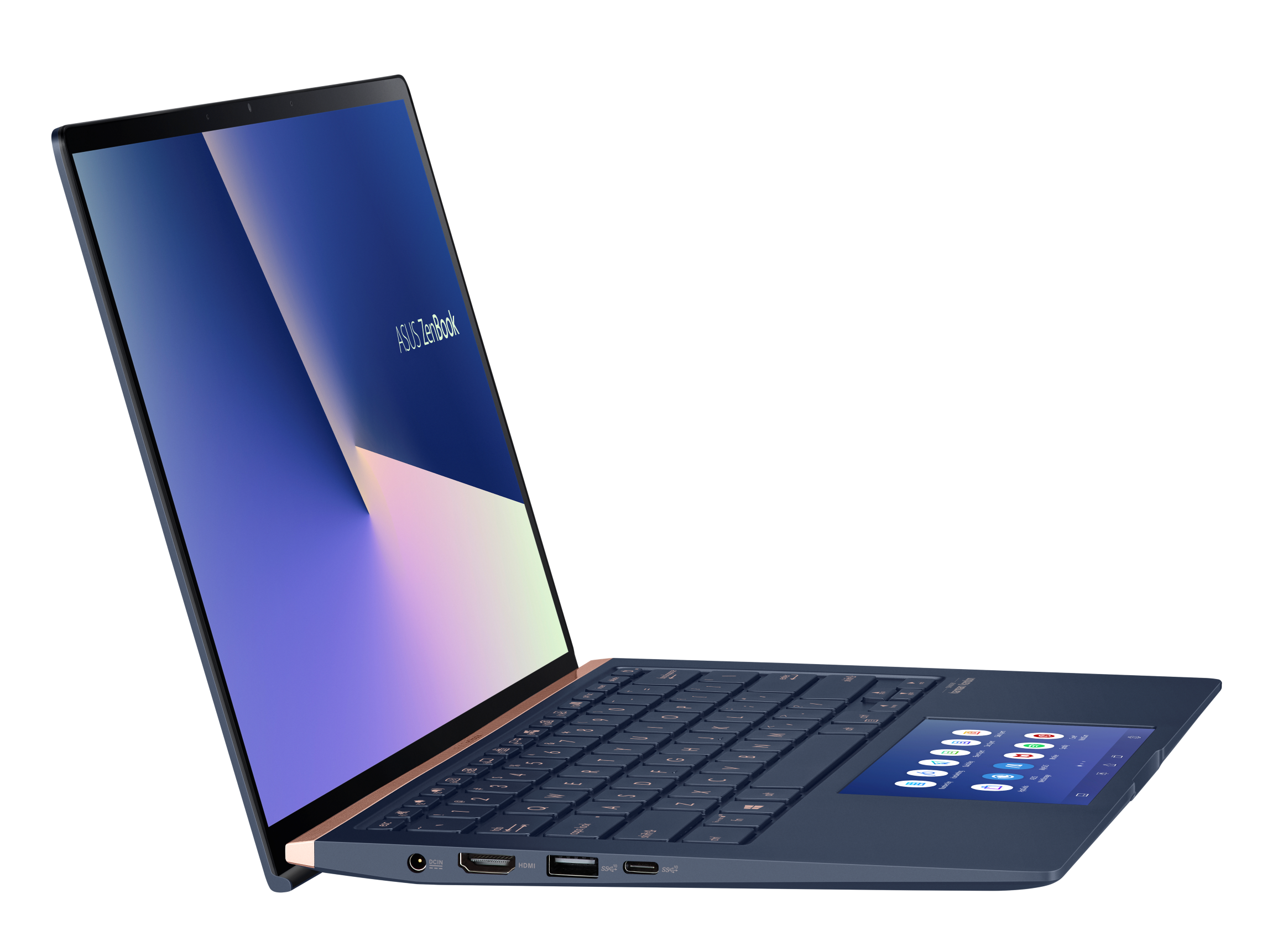 ASUS UX434FL-A6019T 14" Intel Core™ i7-8565U 16GB 512GB SSD Full HD ScreenPAD W10 Ultrabook Mavi