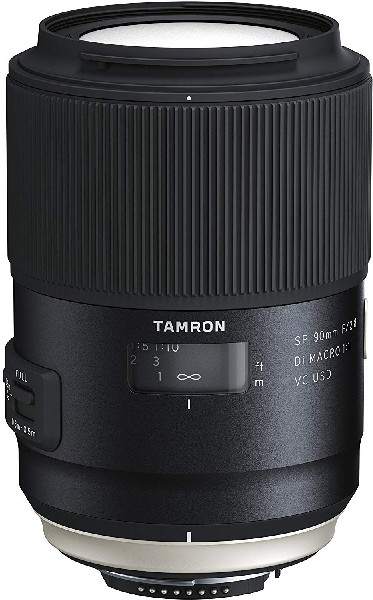 Objetivo - Tamron SP AF 90mm f/2.8 Di VC USD, Macro 1:1, Para Nikon, Estabilizador imagen, Cristal XDL, Negro