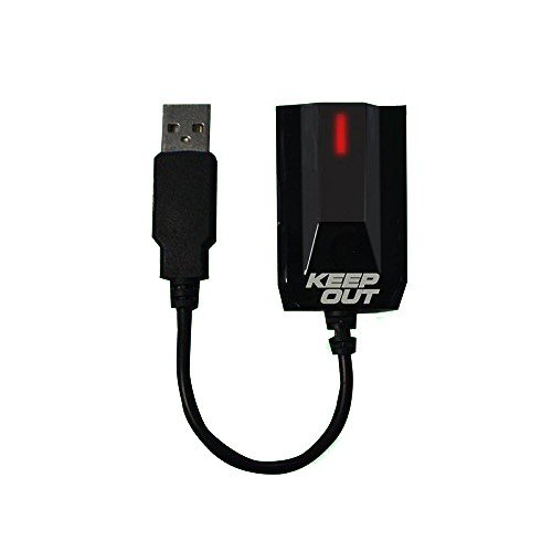 Tarjeta de Sonido - Keep Out Gaming HXADAP, 7.1, USB, Negro