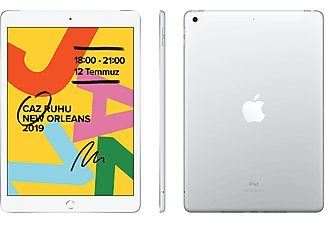 APPLE MW6F2TU/A iPad 7. Nesil Wi-Fi+Cellular 10.2" 128GB Tablet Silver