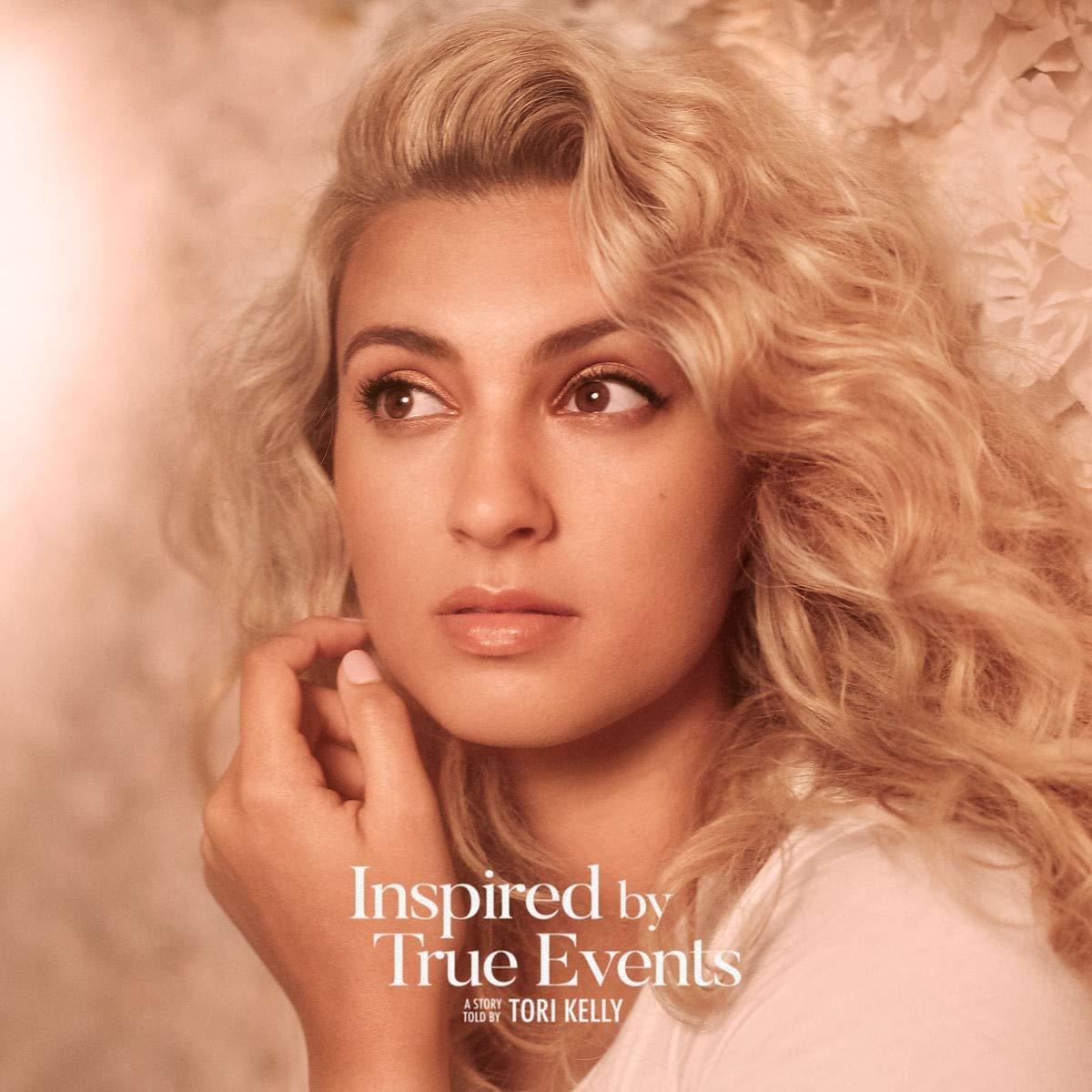 Pochette d'album, une femme aux cheveux blonds, regardant sur le côté. Le texte 'Inspired by True Events' est présent.