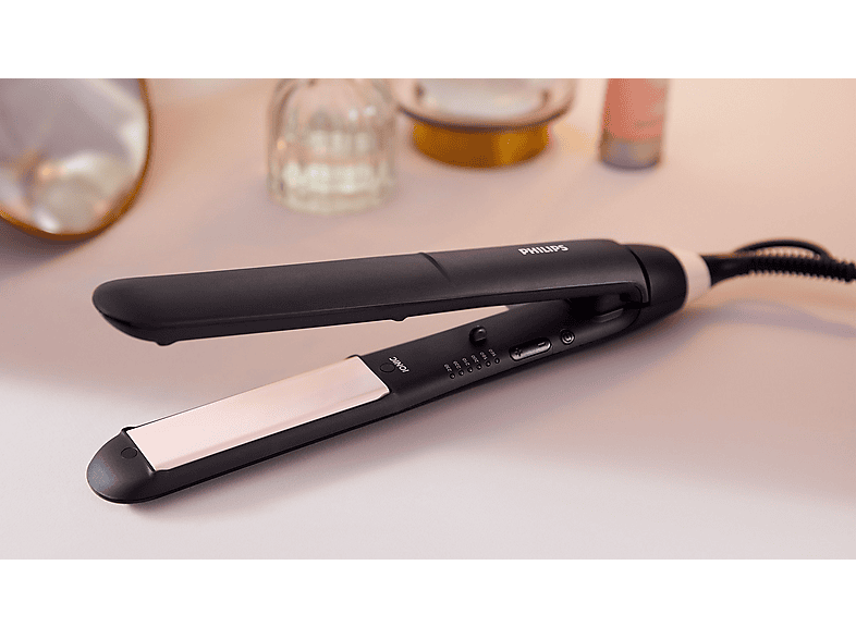Philips BHS378/00 ThermoProtect Glätteisen (Keramik, Temperaturstufen: 6, Schwarz, Rosa) — Foto 4 von 5