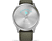 GARMIN vívomove Style - Smartwatch (Breite: 20 mm, Silikon, Moosgrün/Silber)