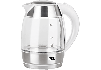 TEESA TSA1510W vezeték nélküli vízforraló, inox, 1,8 liter