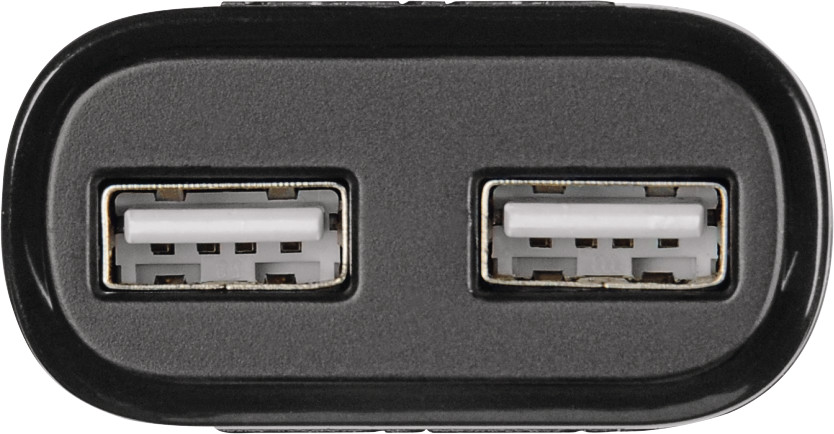 HAMA Chargeur 2 x USB 2.4 A Noir (123544)