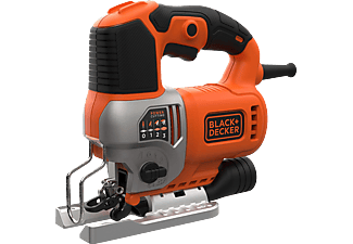 BLACK+DECKER BES610K-QS Lengőpengés dekopírfűrész, 650W, kofferben