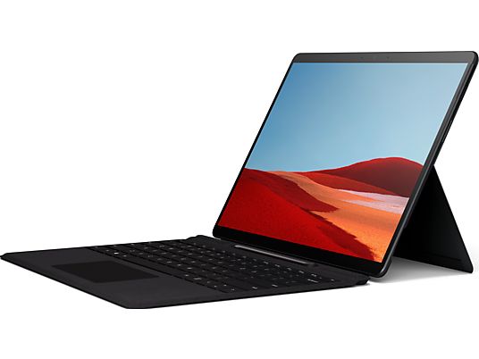 MICROSOFT Surface Pro X - Tablette (13 ", 256 GB Mémoire interne, Noir mat)