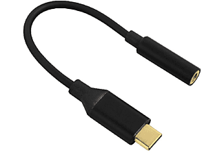 Cable USB Adaptador cable (USB-C, mm) Macho/Hembra, Negro