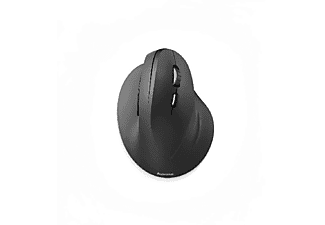 Ratón inalámbrico -  Hama EMW500, Vertical, 6 botones, Negro