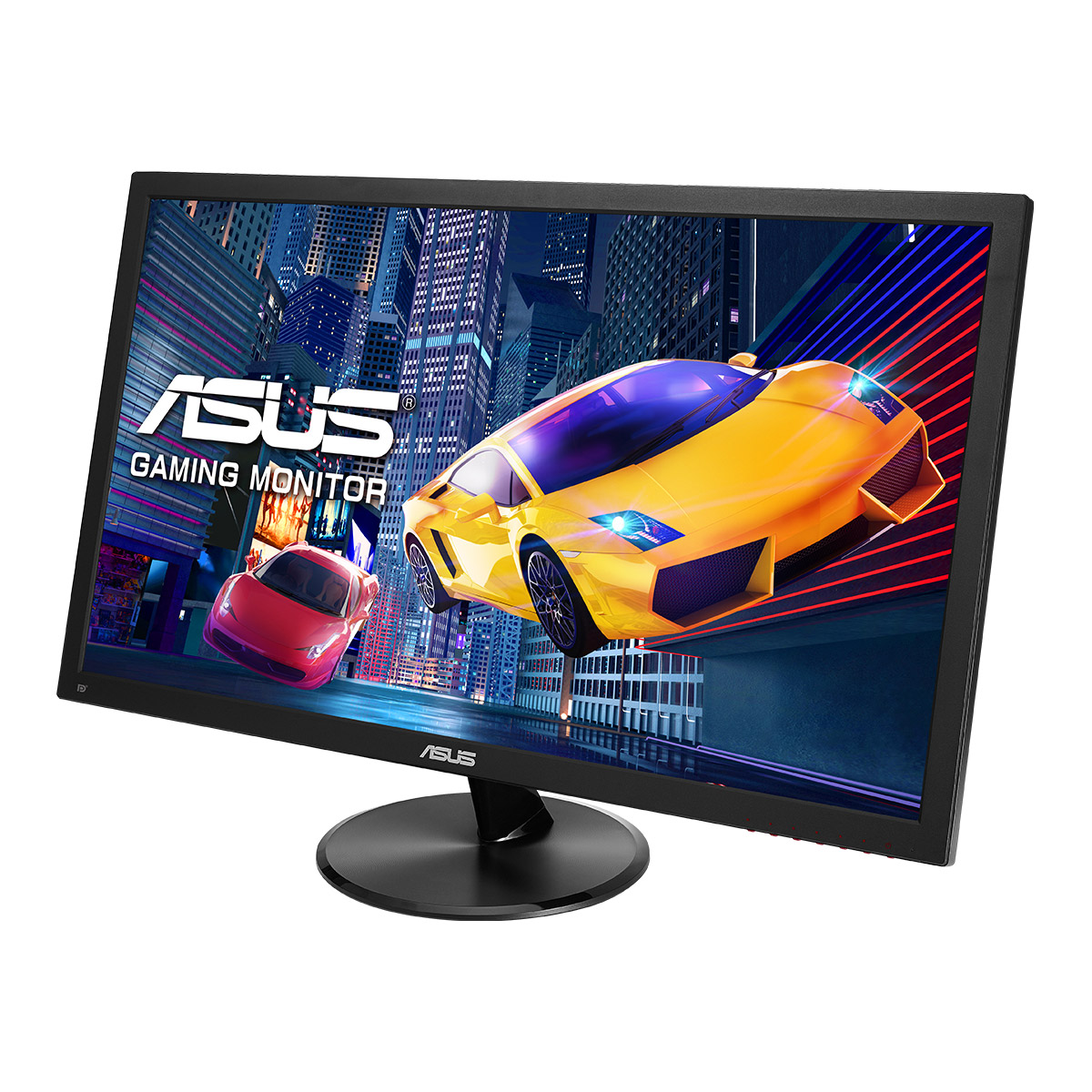 Monitor gaming - Asus VP248QG, 24” FHD, 1 ms, 75 Hz, Adaptive-Sync/FreeSync, Negro