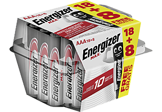 ENERGIZER MAX AAA 18+8 Bonus Pack - Batterie (Silber)