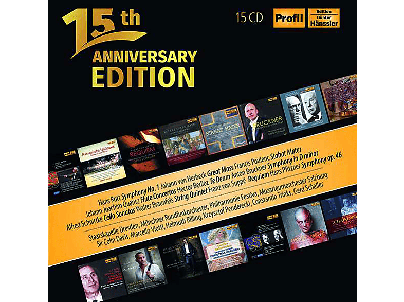 Verschillende artiesten - 15 Jahre Profil Medien (15th Anniversary Edition) CD