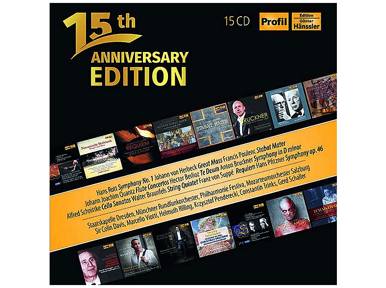 Brilliant Classics Bv 15 Jahre Profil Medien (15th Anniversary Edition)