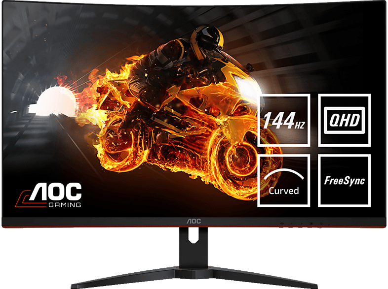 Monitor Aoc Cq32g1 31 5 Zoll Qhd Gaming Monitor 1 Ms Reaktionszeit 144 Hz Mediamarkt
