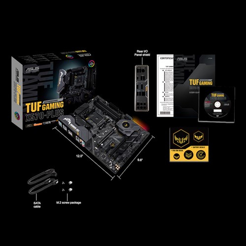ASUS TUF Gaming X570 Plus Mainboard Mehrfarbig