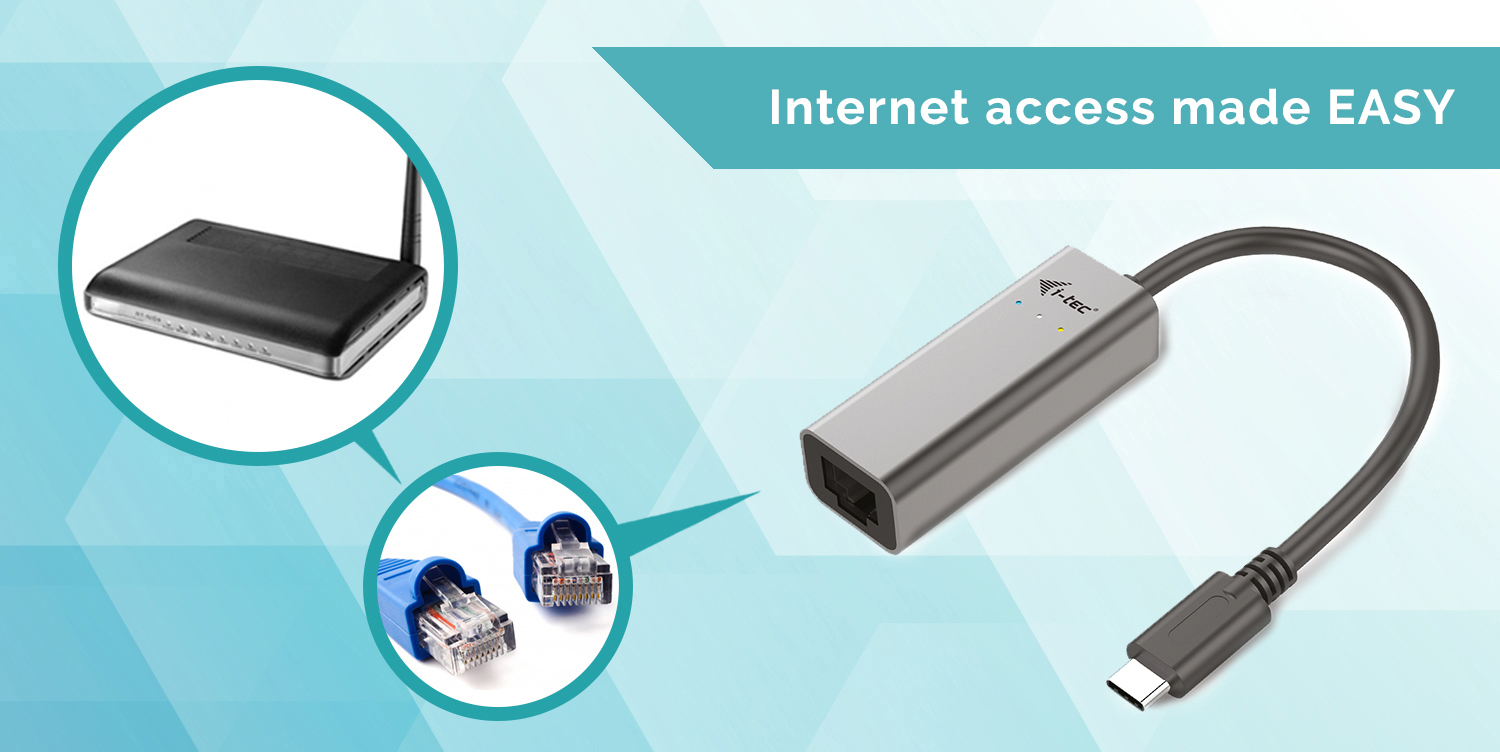 I-TEC C31METALGLAN Adapter, Grau