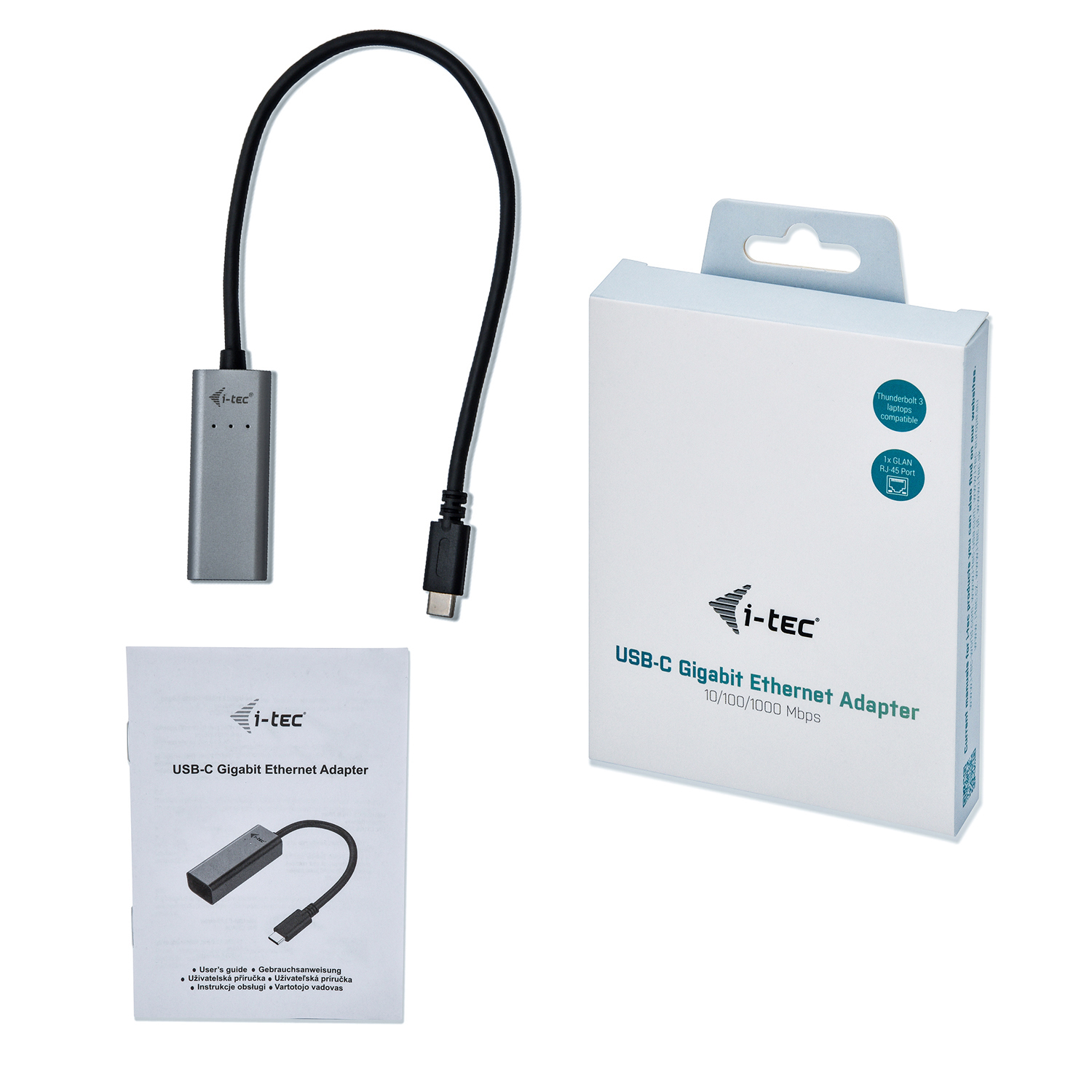I-TEC C31METALGLAN Adapter, Grau