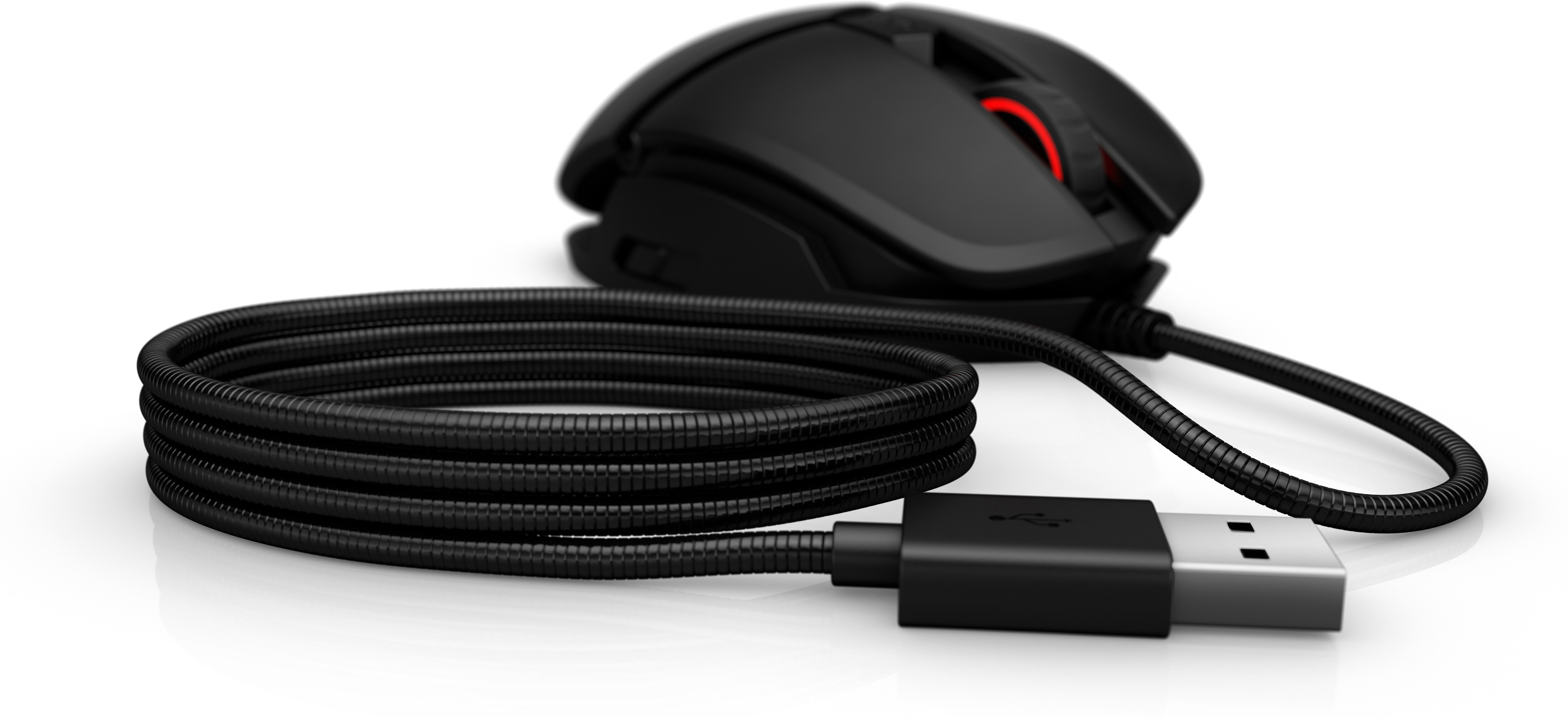 HP OMEN Reactor Gaming-Maus, Schwarz
