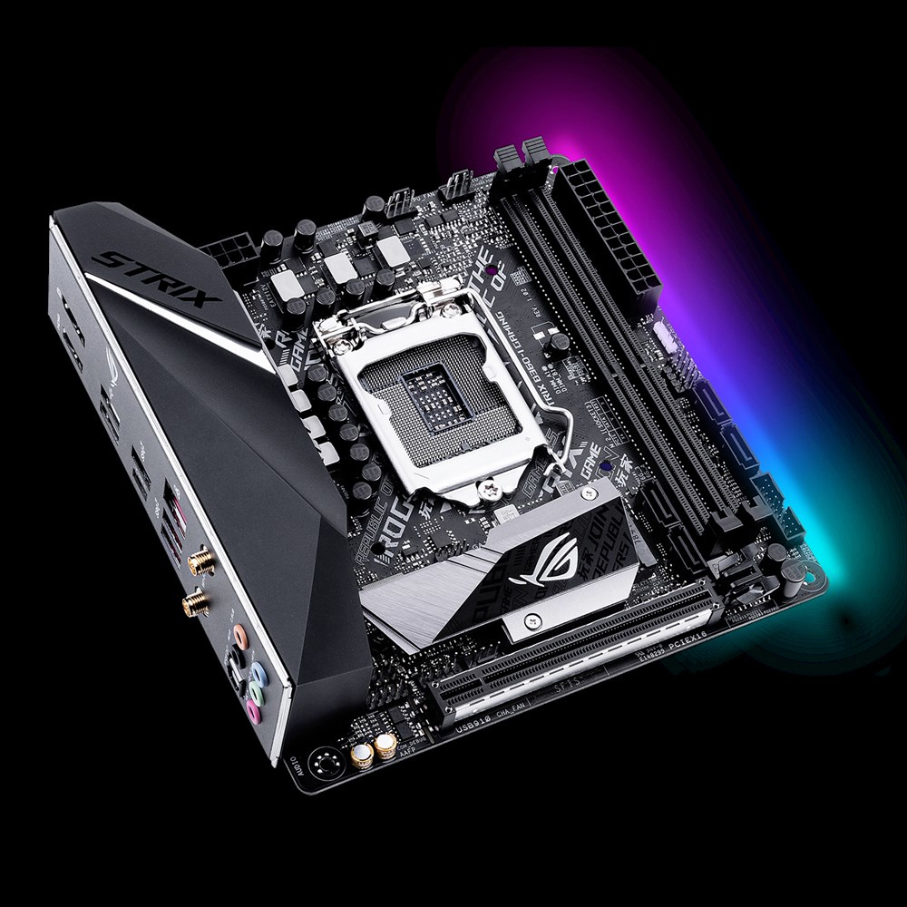 ASUS ROG Strix B360-I Gaming Mainboard schwarz