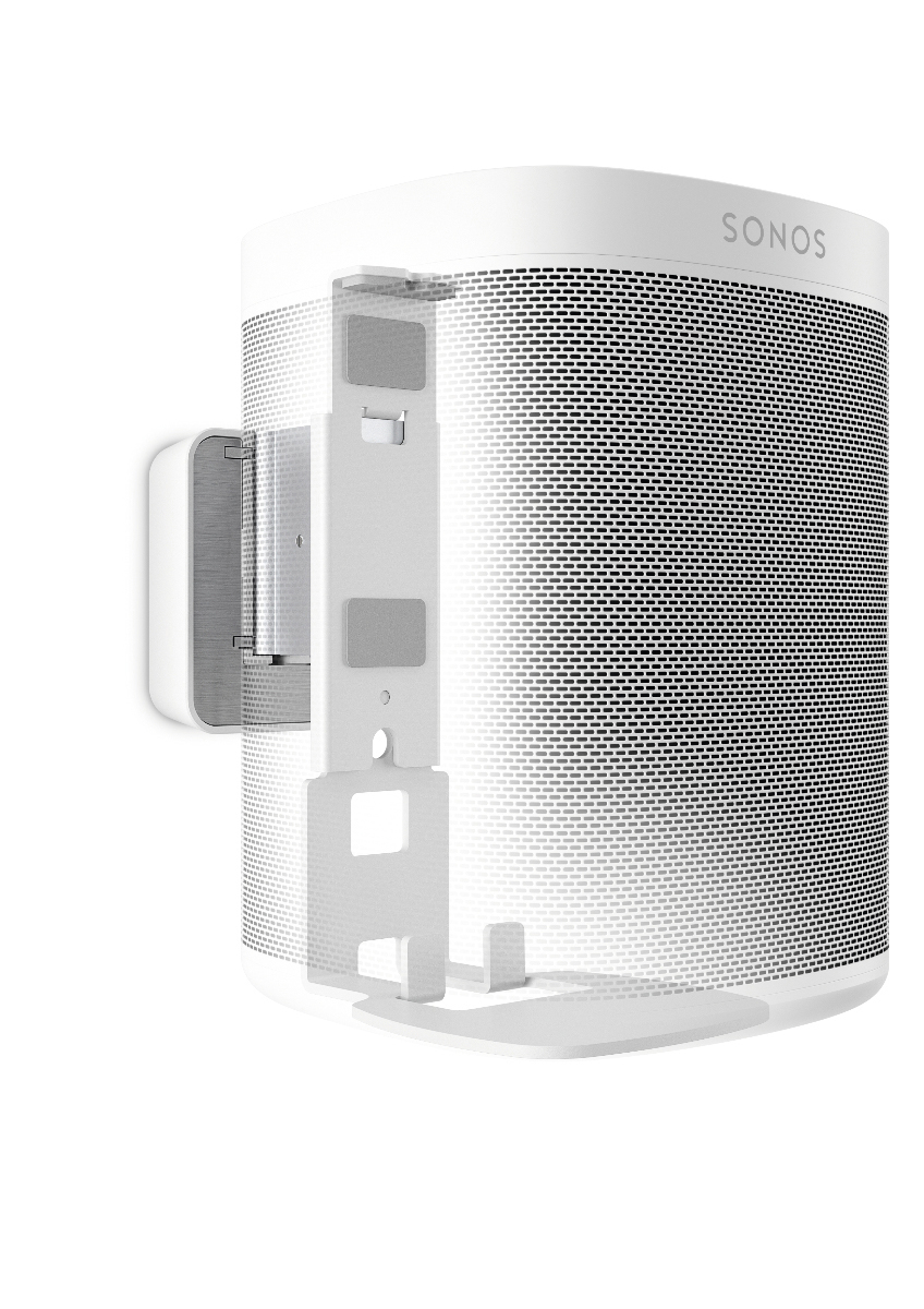 VOGEL´S Vogel's Sound 4201 Lautsprecher Wandhalterung für Sonos ONE & Play:1, weiß Wandhalterung, Weiß