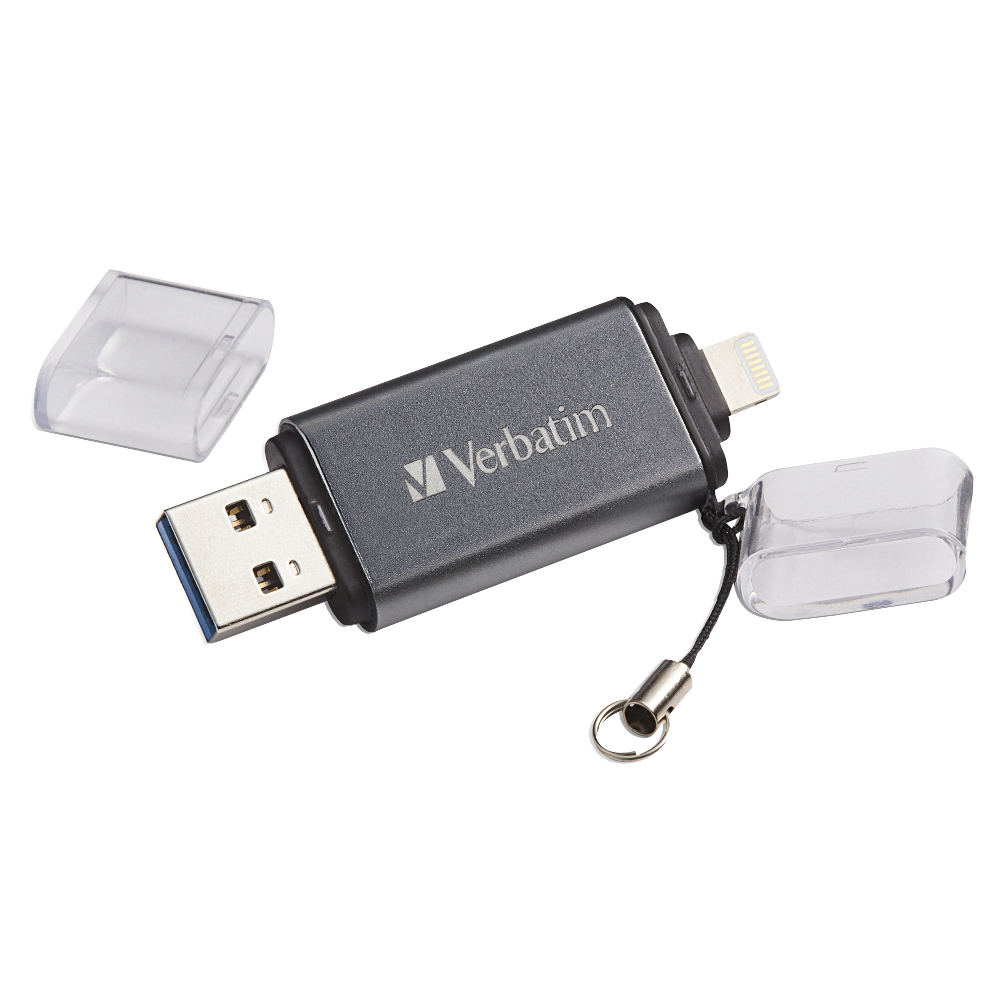 VERBATIM 49304 iStore 'n' Go Lightning / USB 3.0 USB-Stick Lightning/USB 3.0-Stick, 16 GB, Silber