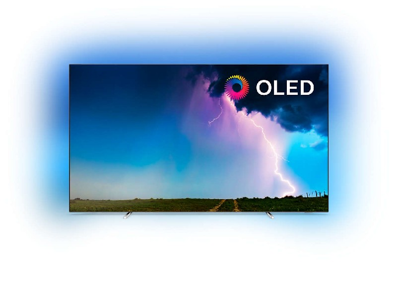 TV OLED 55" - Philips 55OLED754/12, UltraHD 4K, Quad Core P5, Smart TV, Dolby Atmos, 40W, Con Subwoofer, Negro