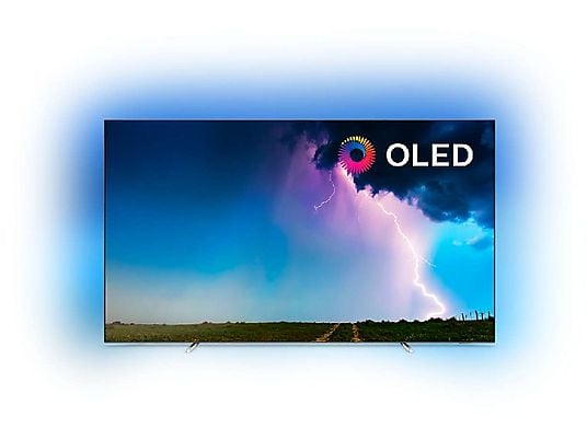 TV OLED 55" - Philips 55OLED754/12, UltraHD 4K, Quad Core P5, Smart TV, Dolby Atmos, 40W, Con Subwoofer, Negro