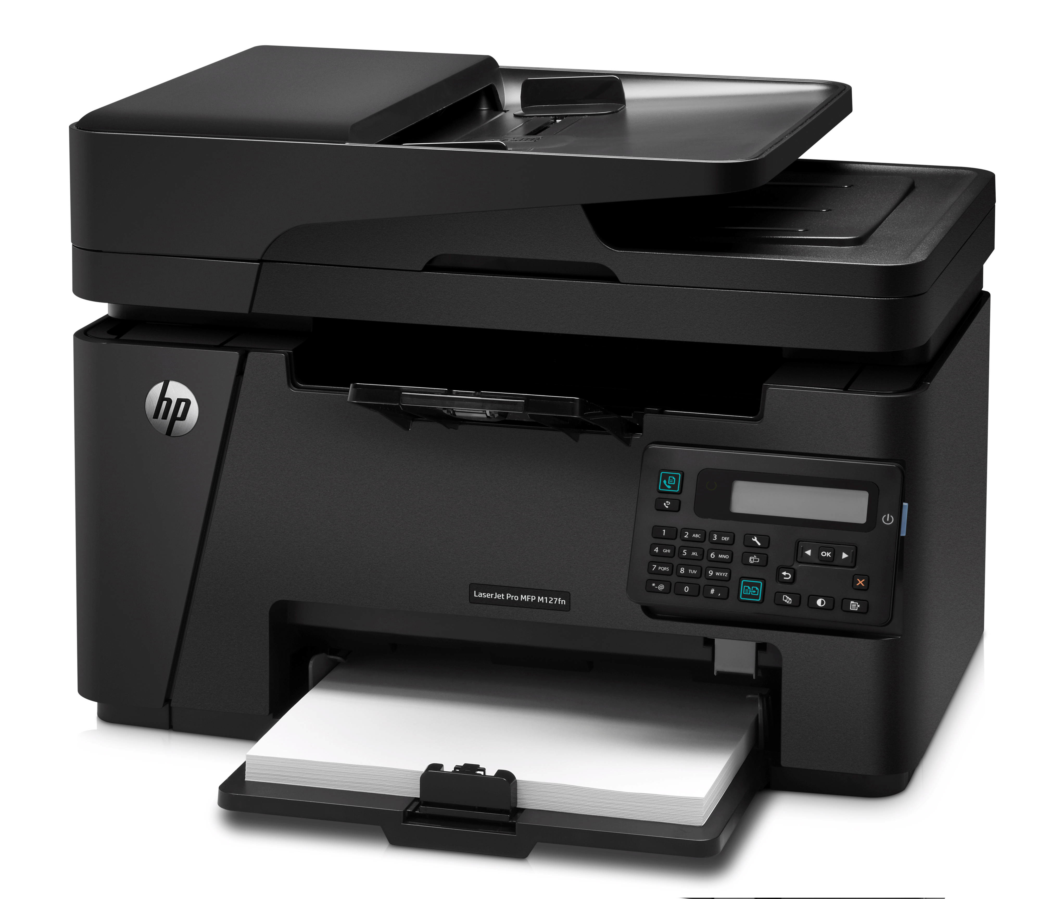 Impresora Multifunción Láser - HP LaserJet Pro MFP M127fn Fax, Ethernet