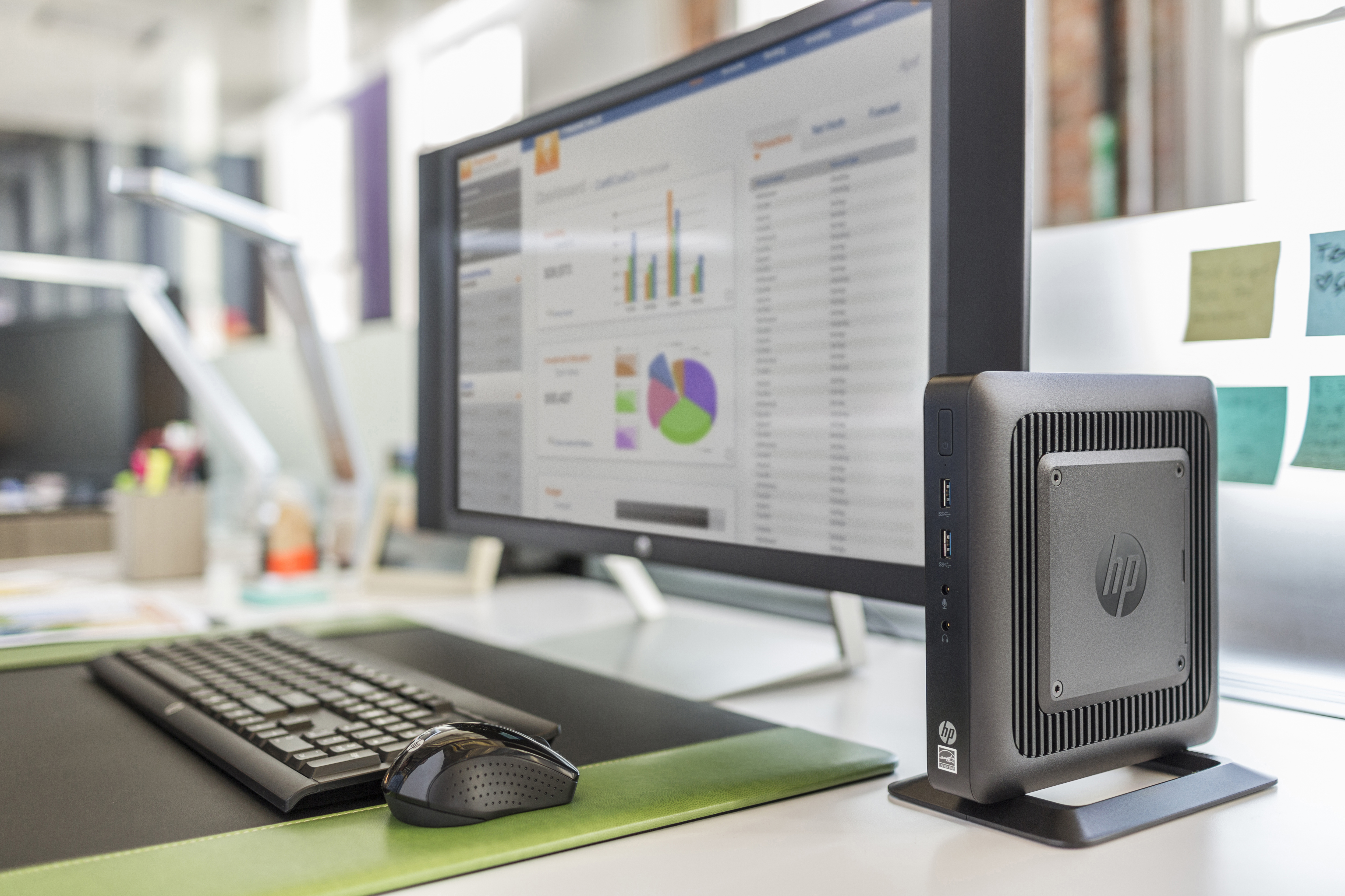 HP - B2B t520 Flexible Thin Client - AMD G-Series GX-212JC - 4 GB - 32 GB