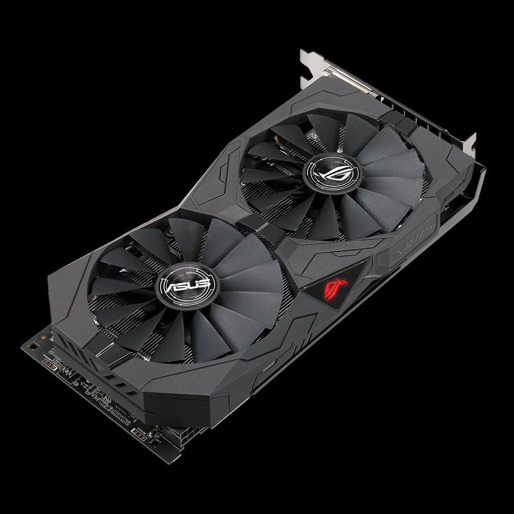 ASUS Radeon ROG-STRIX-RX570-O8G-GAMING 8GB (90YV0AJ8-M0NA00) (AMD, Grafikkarte)