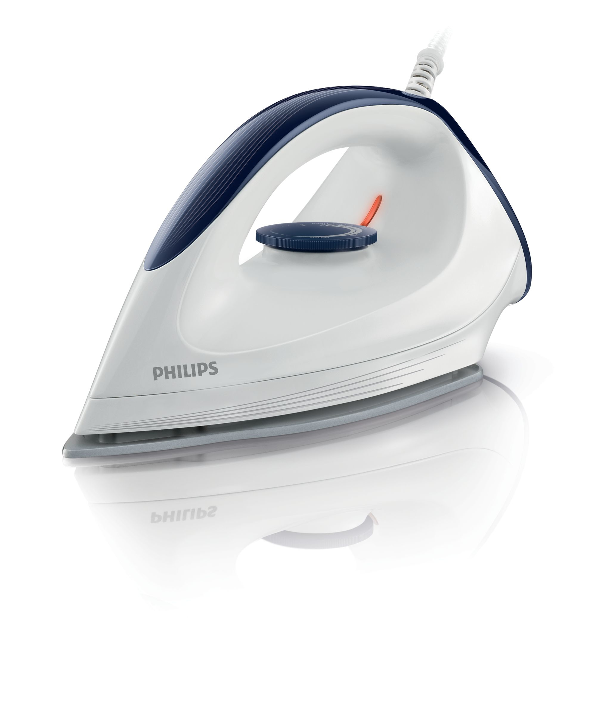 Plancha de vapor - Philips plancha en seco GC160/02, suela DynaGlide