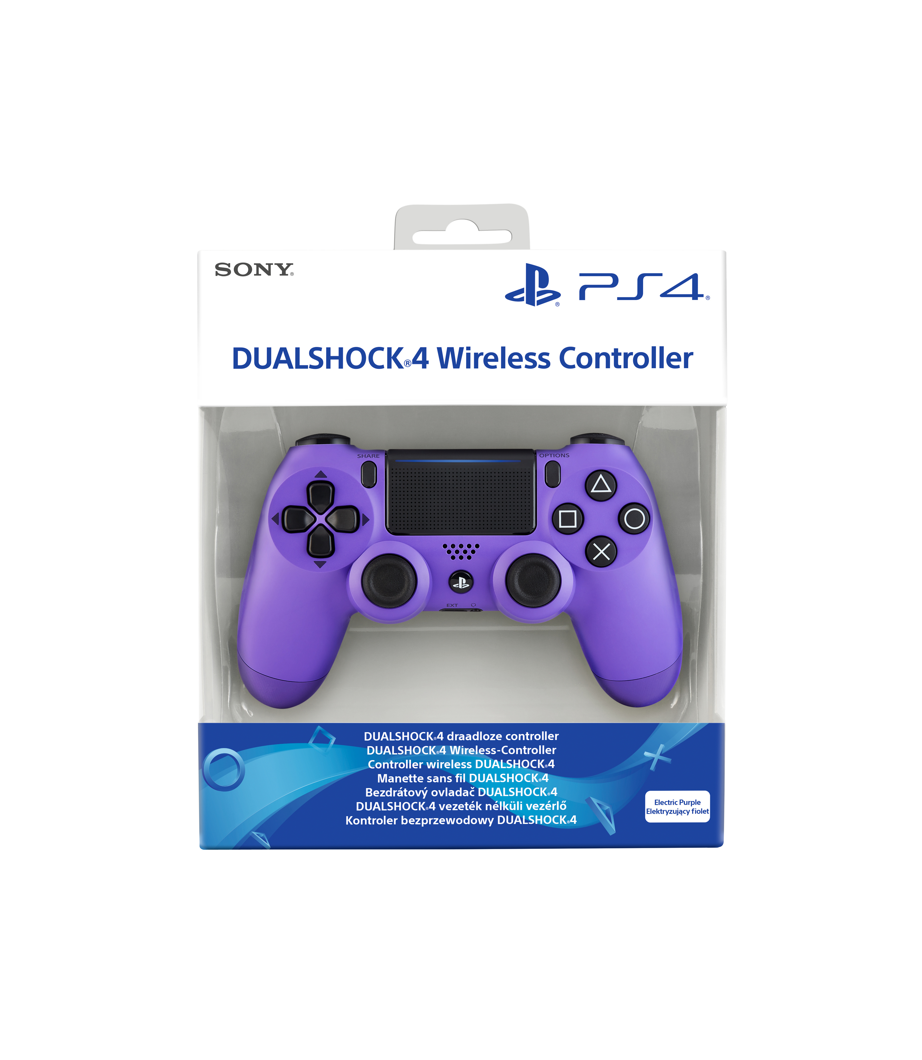 SONY  DUALSHOCK 4 Wireless-Controller Electric Purple Controller Electric Purple für PlayStation 4