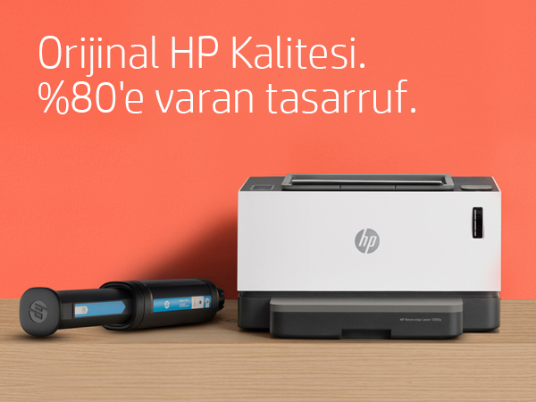 HP Neverstop Laser 1000a Toner Doldurulabilir Tanklı Lazer Yazıcı 4RY22A