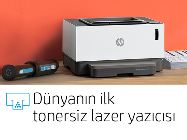 HP Neverstop Laser 1000a Toner Doldurulabilir Tanklı Lazer Yazıcı 4RY22A