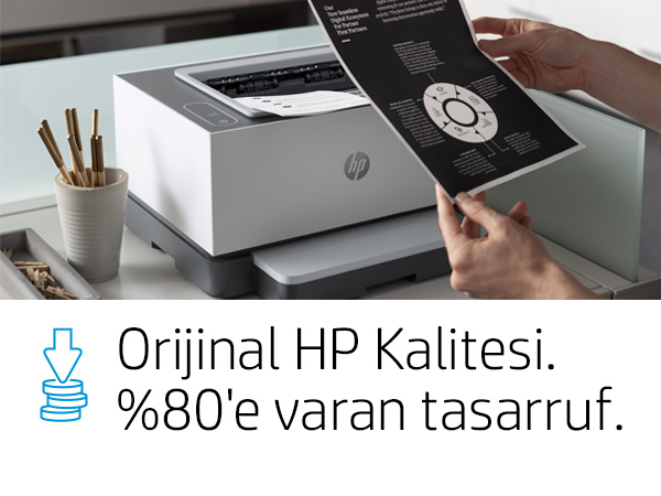 HP Neverstop Laser 1000a Toner Doldurulabilir Tanklı Lazer Yazıcı 4RY22A
