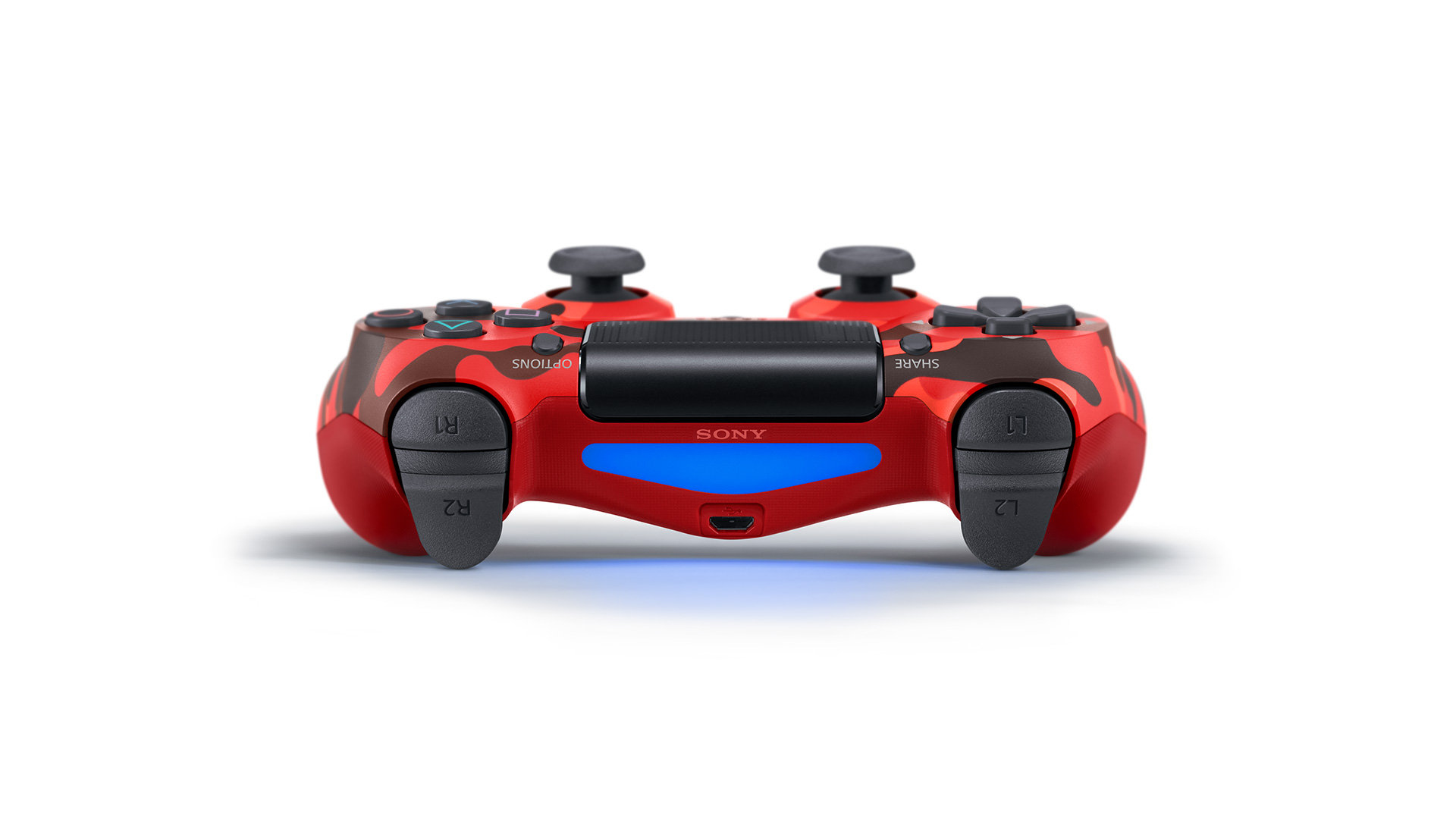 SONY Dualshock Playstation 4 Uyumlu Oyun Kolu Kırmızı Kamuflaj
