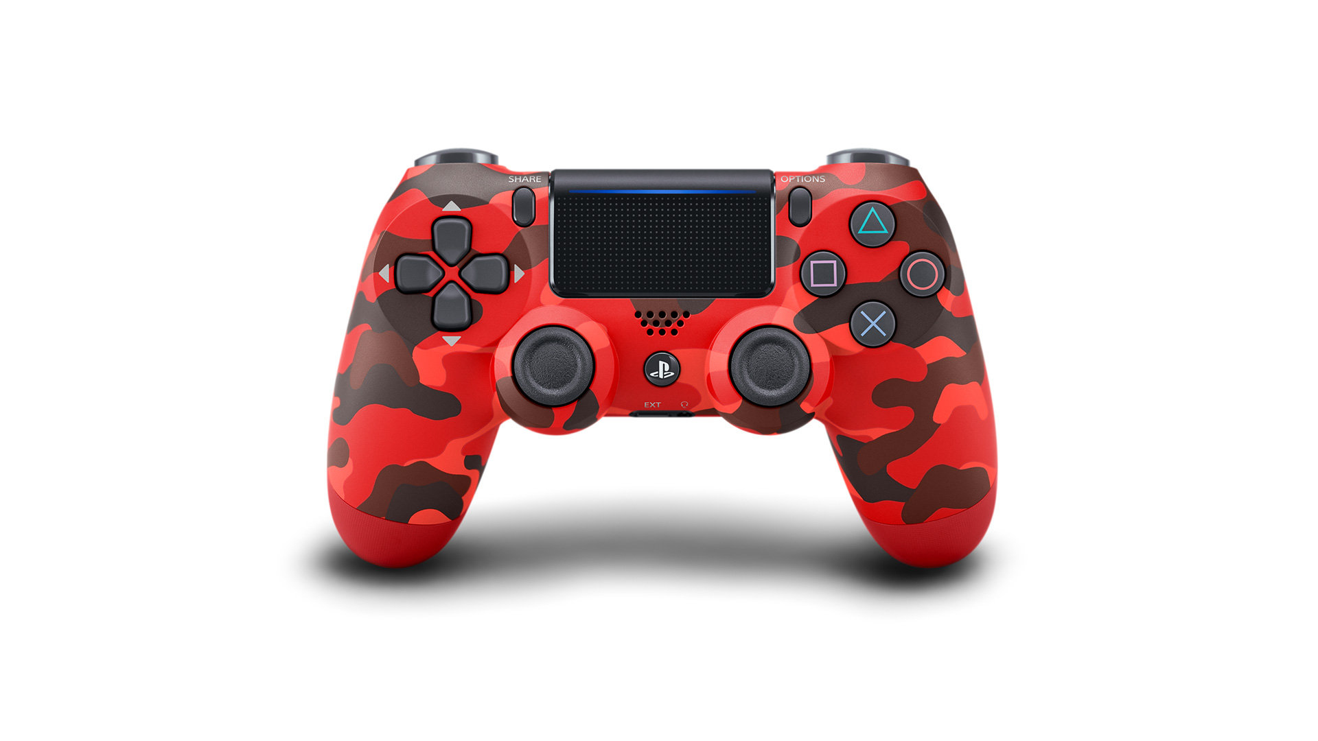 SONY Dualshock Playstation 4 Uyumlu Oyun Kolu Kırmızı Kamuflaj