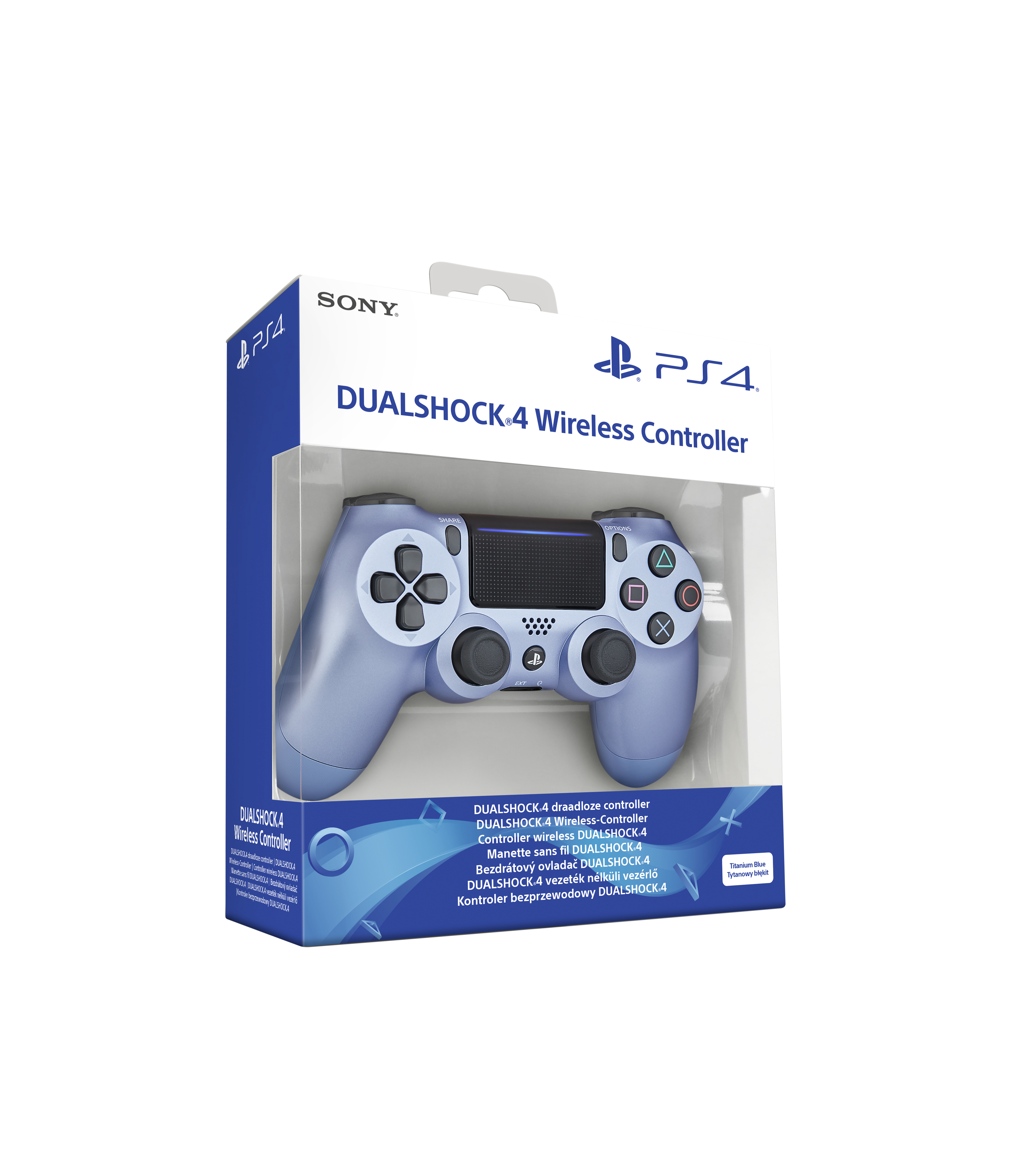 SONY Dualshock Playstation 4 Uyumlu Oyun Kolu Titanyum Mavi