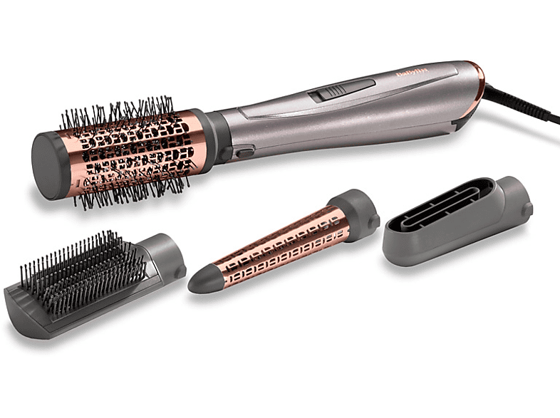 BABYLISS AS136E Air Styler 1000 Hava Üflemeli 4 Aksesuarlı Saç Şekillendirici Seti Gri_3