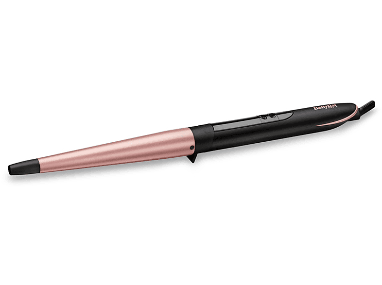 BABYLISS C454E Rose Quartz Conical Wand Saç Maşası Pembe_1