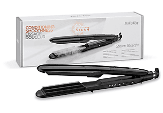 BABYLISS ST492E Steam Straight Buharlı Saç Düzleştirici Siyah_1