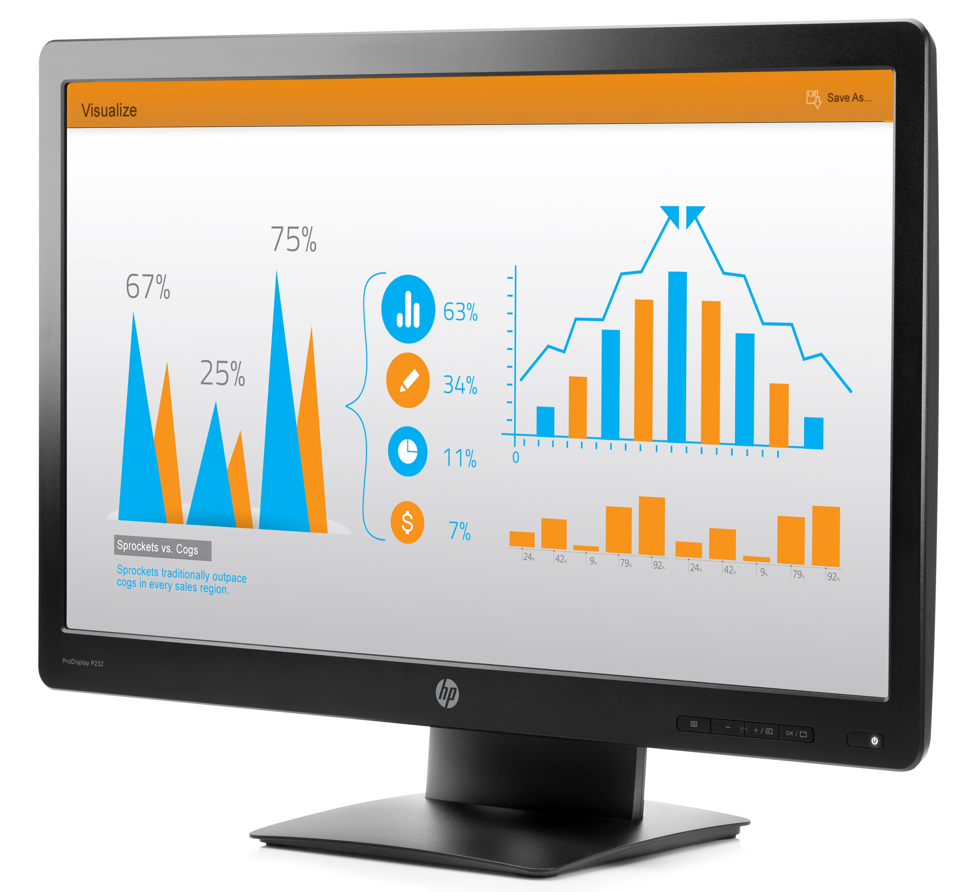 HP ProDisplay P232