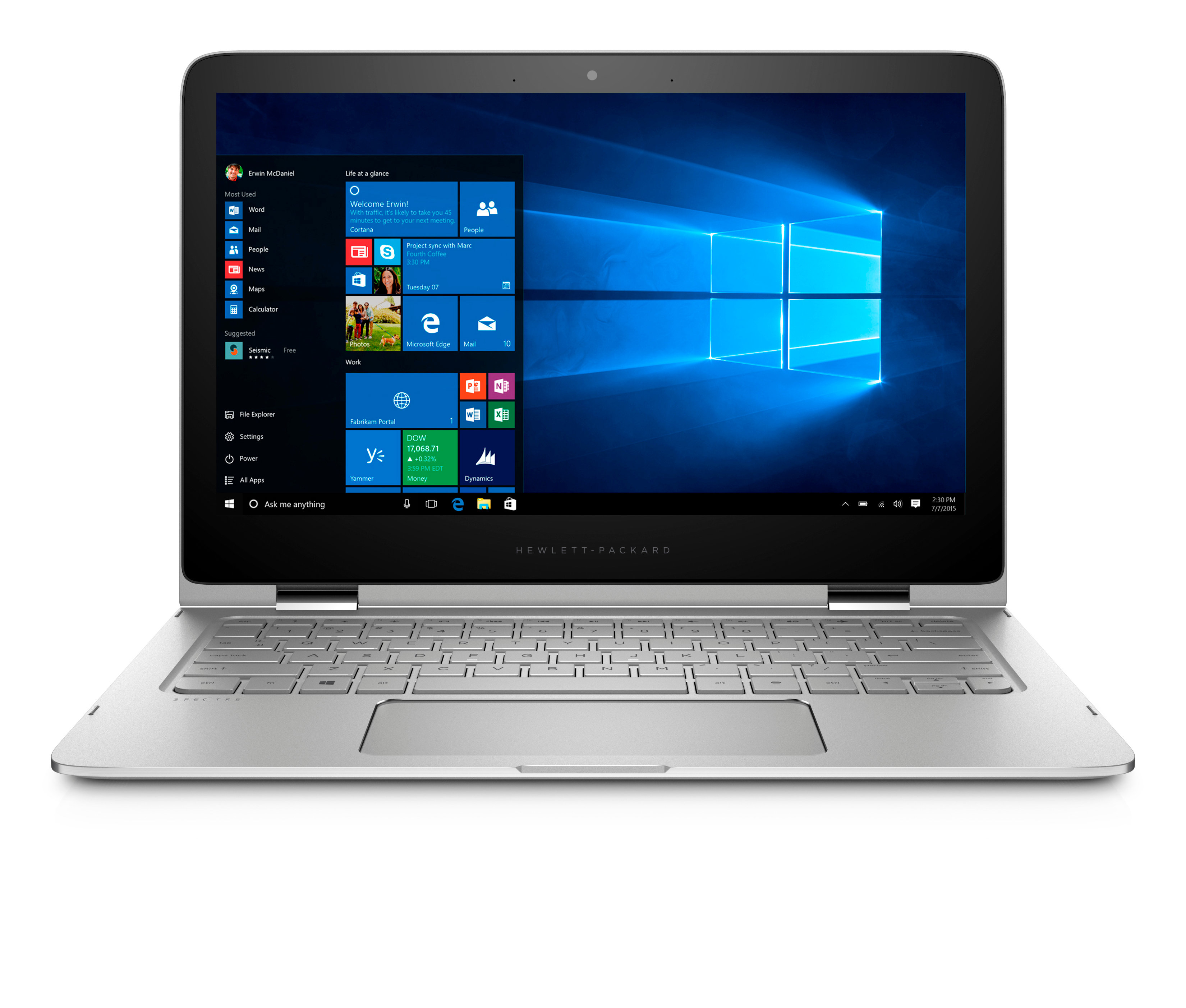HP Spectre Pro x360 G2 Dönüştürülebilir Bilgisayar