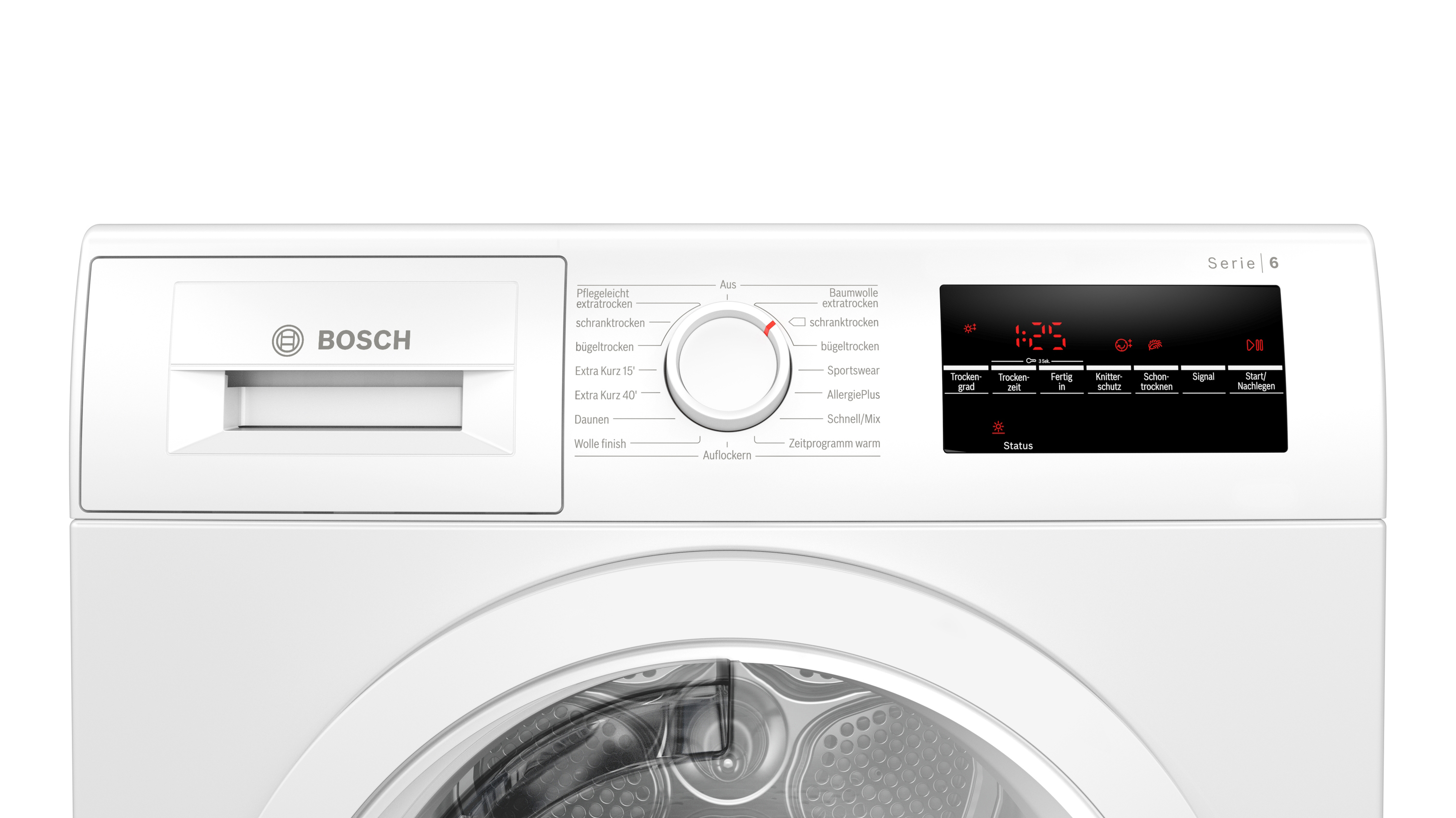 BOSCH WTG86402 Kondensationstrockner (9 kg, B, Weiß)